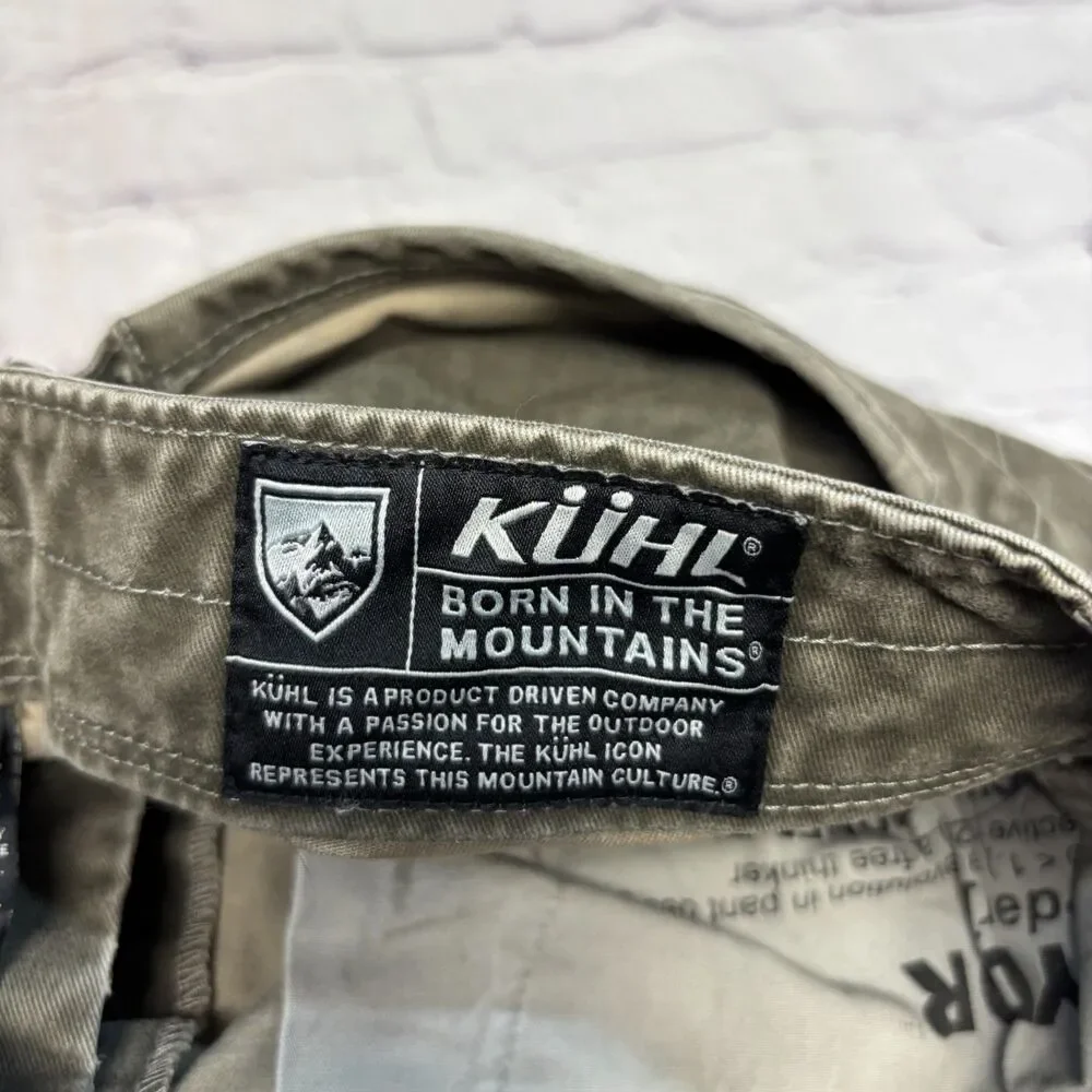 Kuhl Men Rydr Pants Size 34x30 Vintage Patina Dye Outdoor Hiking C127 -26